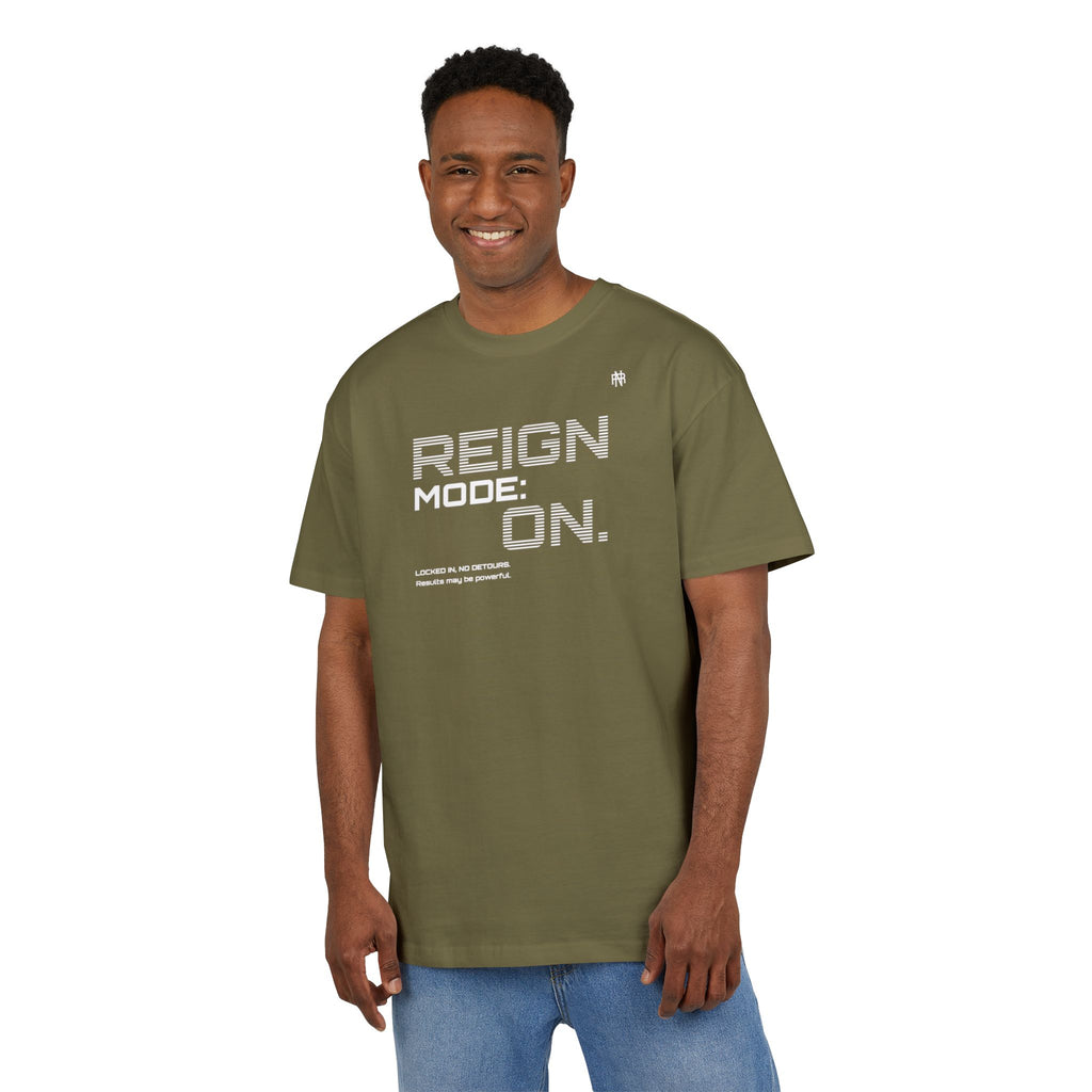 Reign Mode On Tee — Graphic Oversized Streetwear Shirt