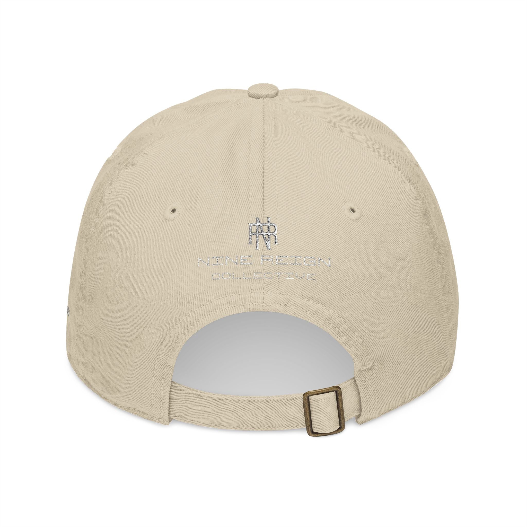 Nine Reign Embroidered Organic Baseball Cap