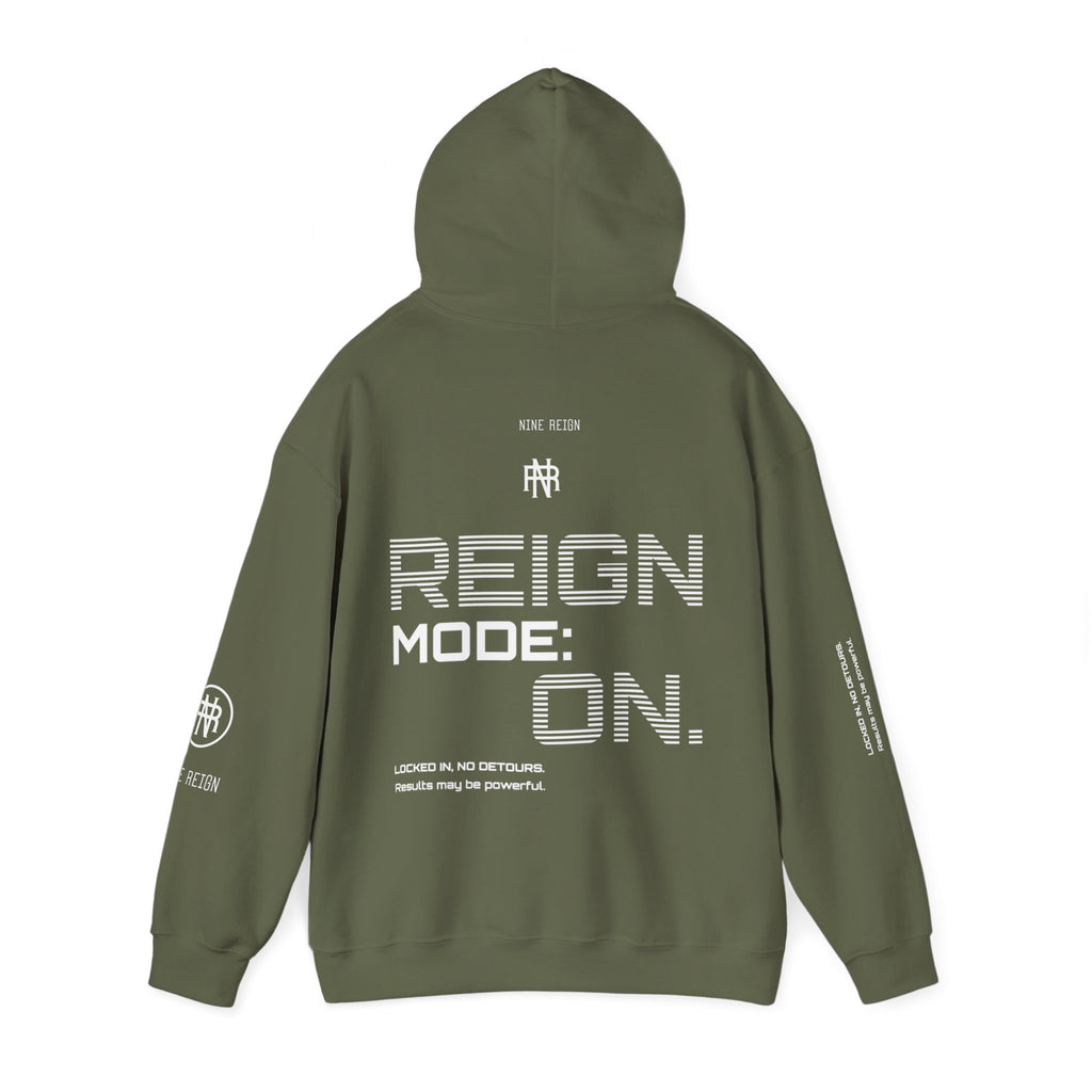 Reign Mode On Hoodie — "Locked in No Detours"