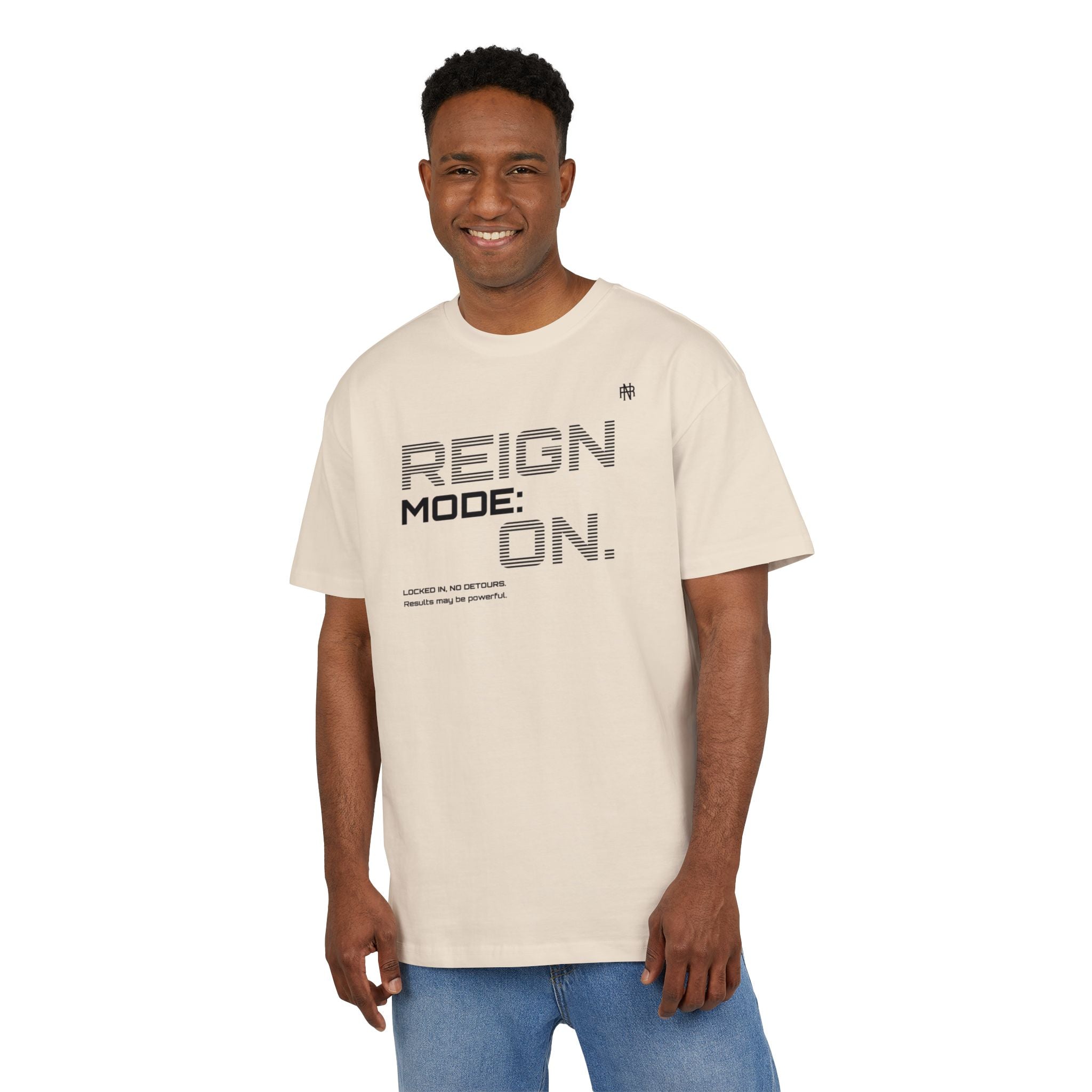 Reign Mode On Tee — Graphic Oversized Streetwear Shirt