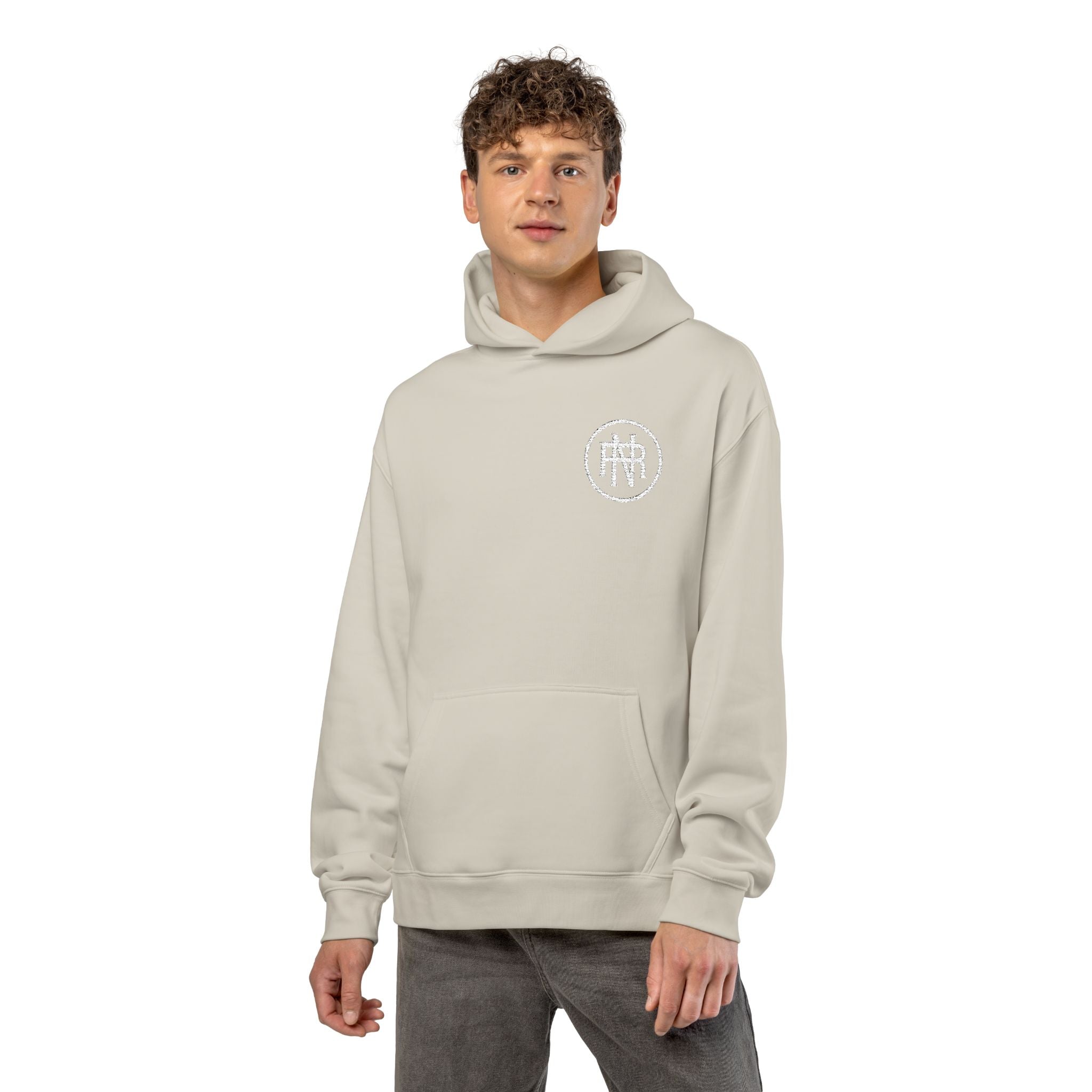 NINE REIGN Monogram Relaxed Hoodie