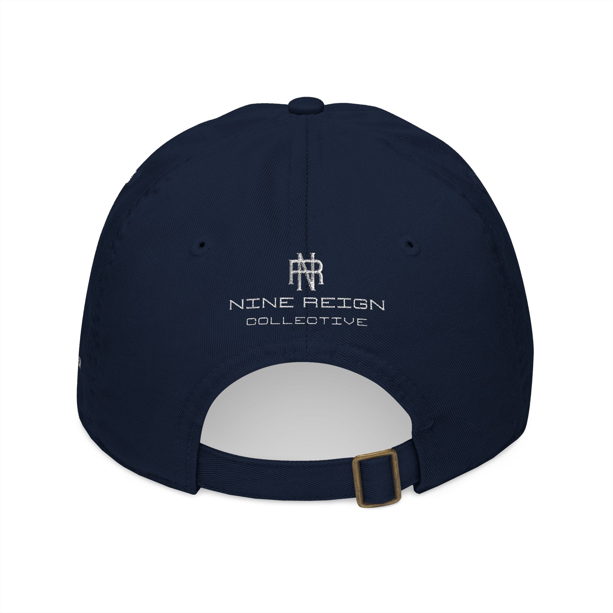 Nine Reign Embroidered Organic Baseball Cap