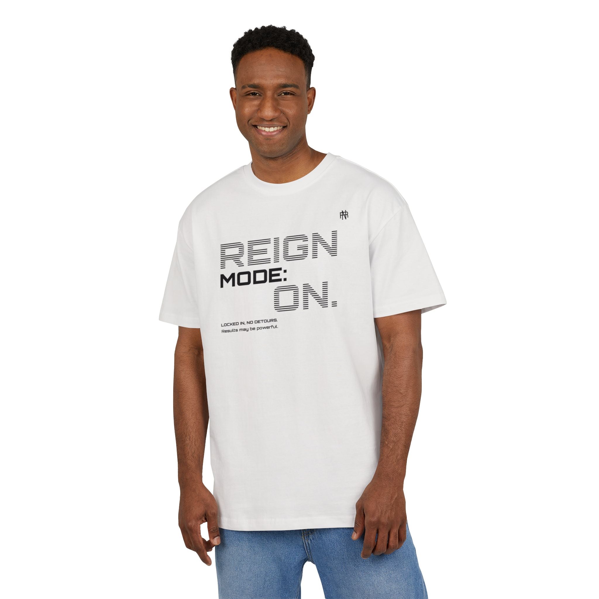 Reign Mode On Tee — Graphic Oversized Streetwear Shirt