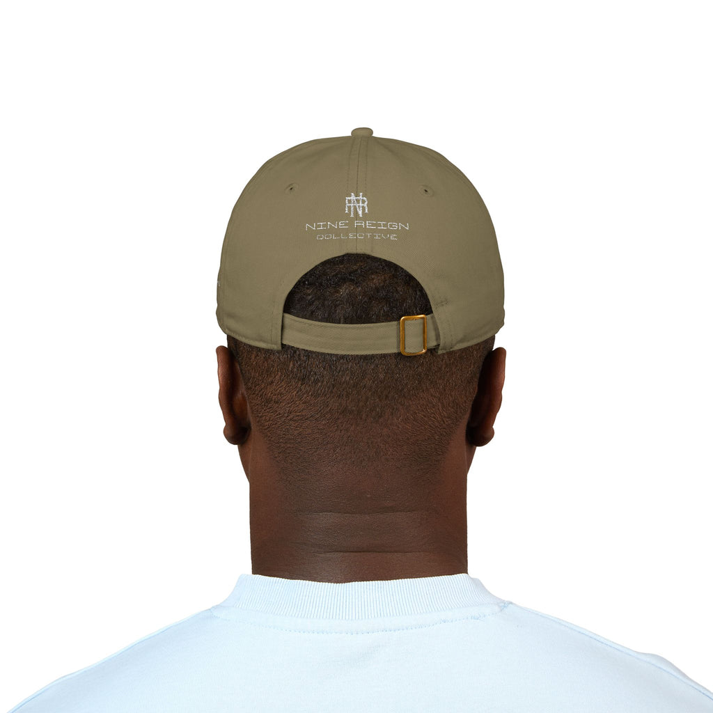 Nine Reign Embroidered Organic Baseball Cap