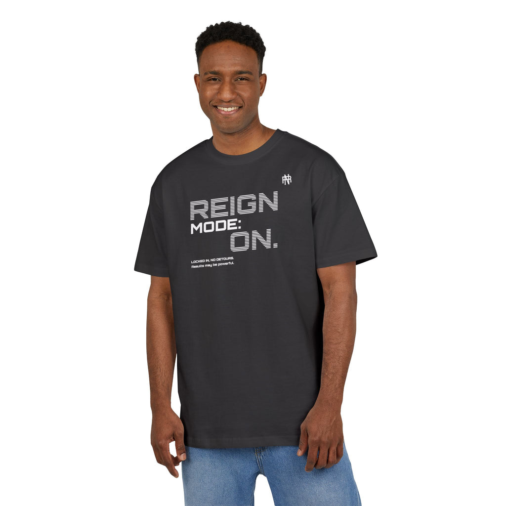 Reign Mode On Tee — Graphic Oversized Streetwear Shirt