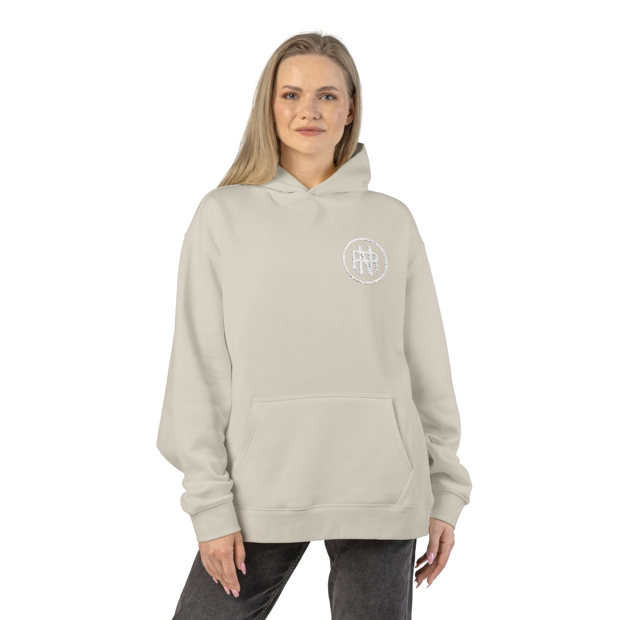 NINE REIGN Monogram Relaxed Hoodie