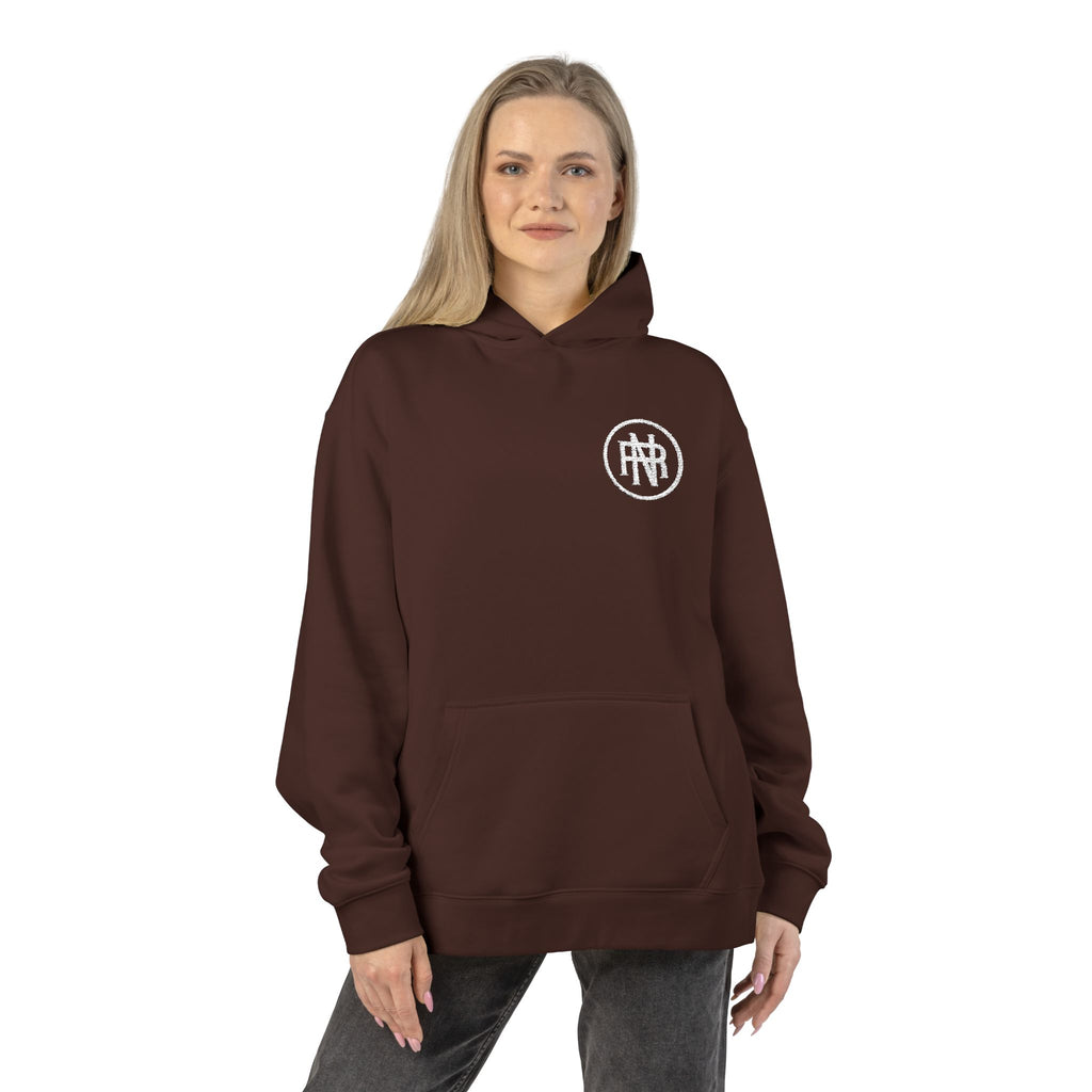 NINE REIGN Monogram Relaxed Hoodie
