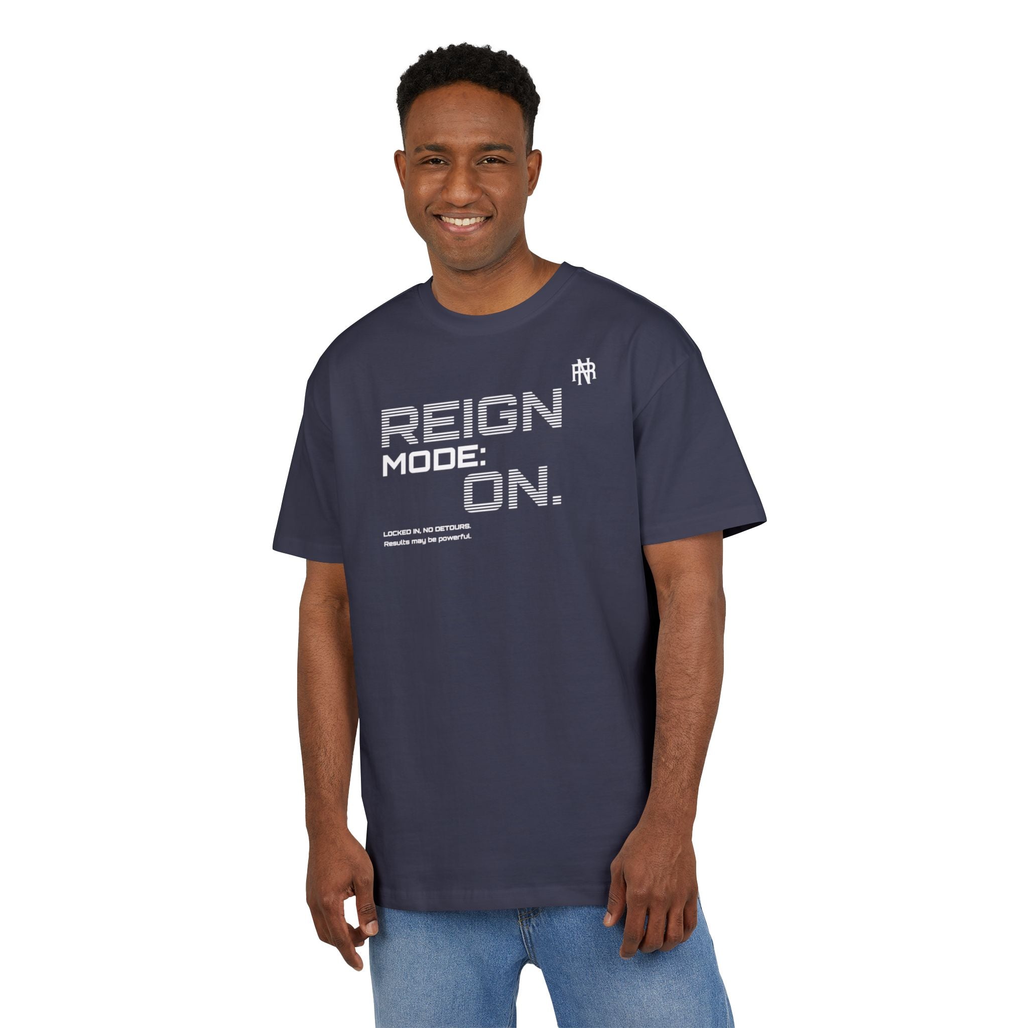 Reign Mode On Tee — Graphic Oversized Streetwear Shirt