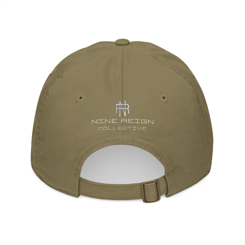 Nine Reign Embroidered Organic Baseball Cap