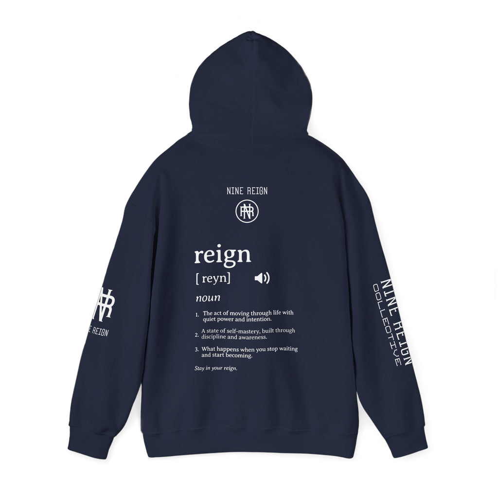 MReign Hoodie — Bold 'Reign' Graphic Hooded Sweatshirt