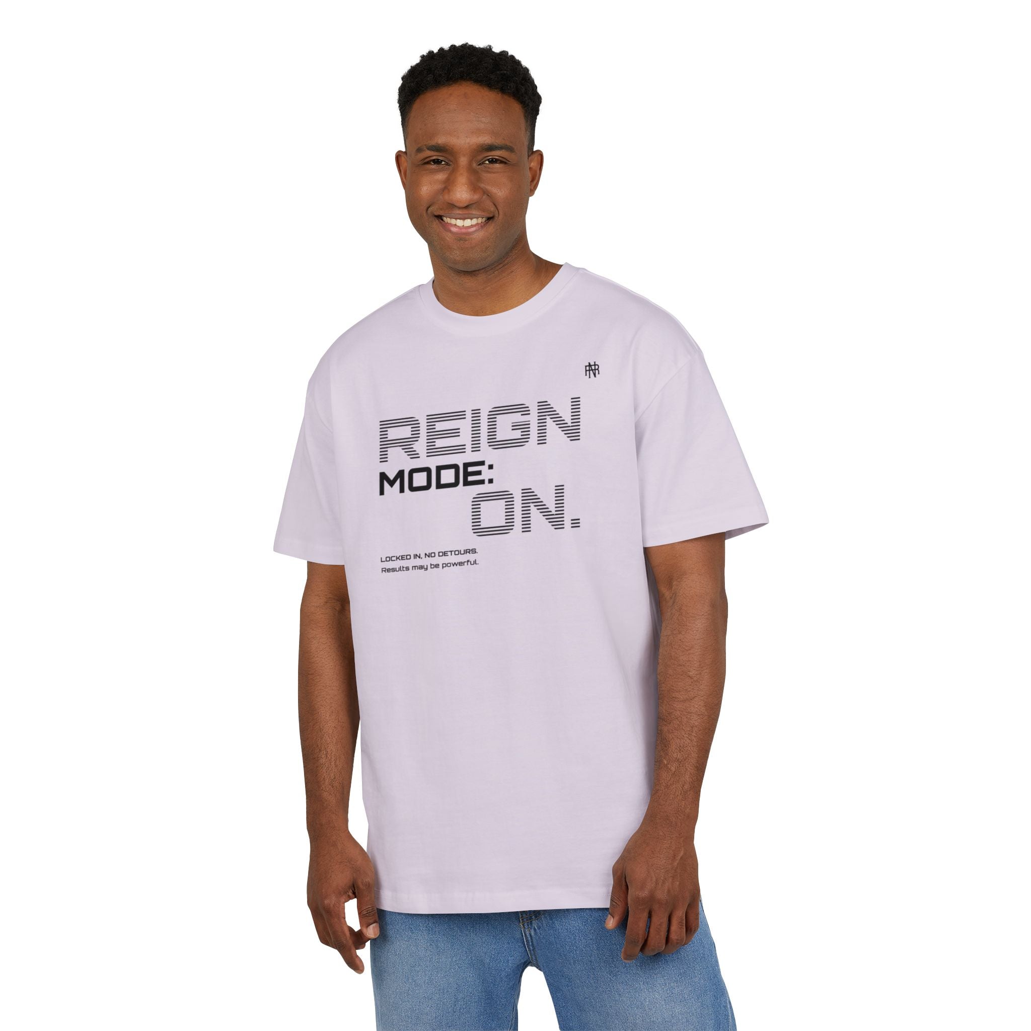 Reign Mode On Tee — Graphic Oversized Streetwear Shirt