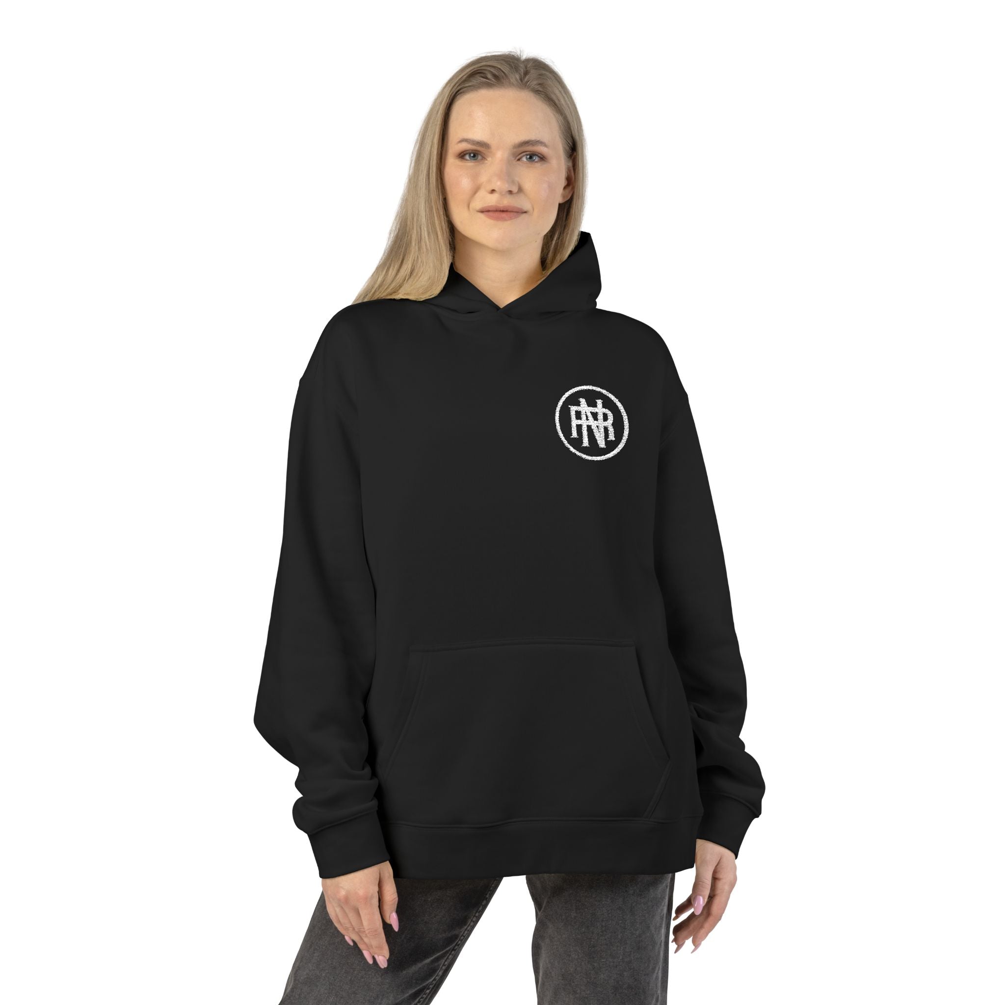 NINE REIGN Monogram Relaxed Hoodie