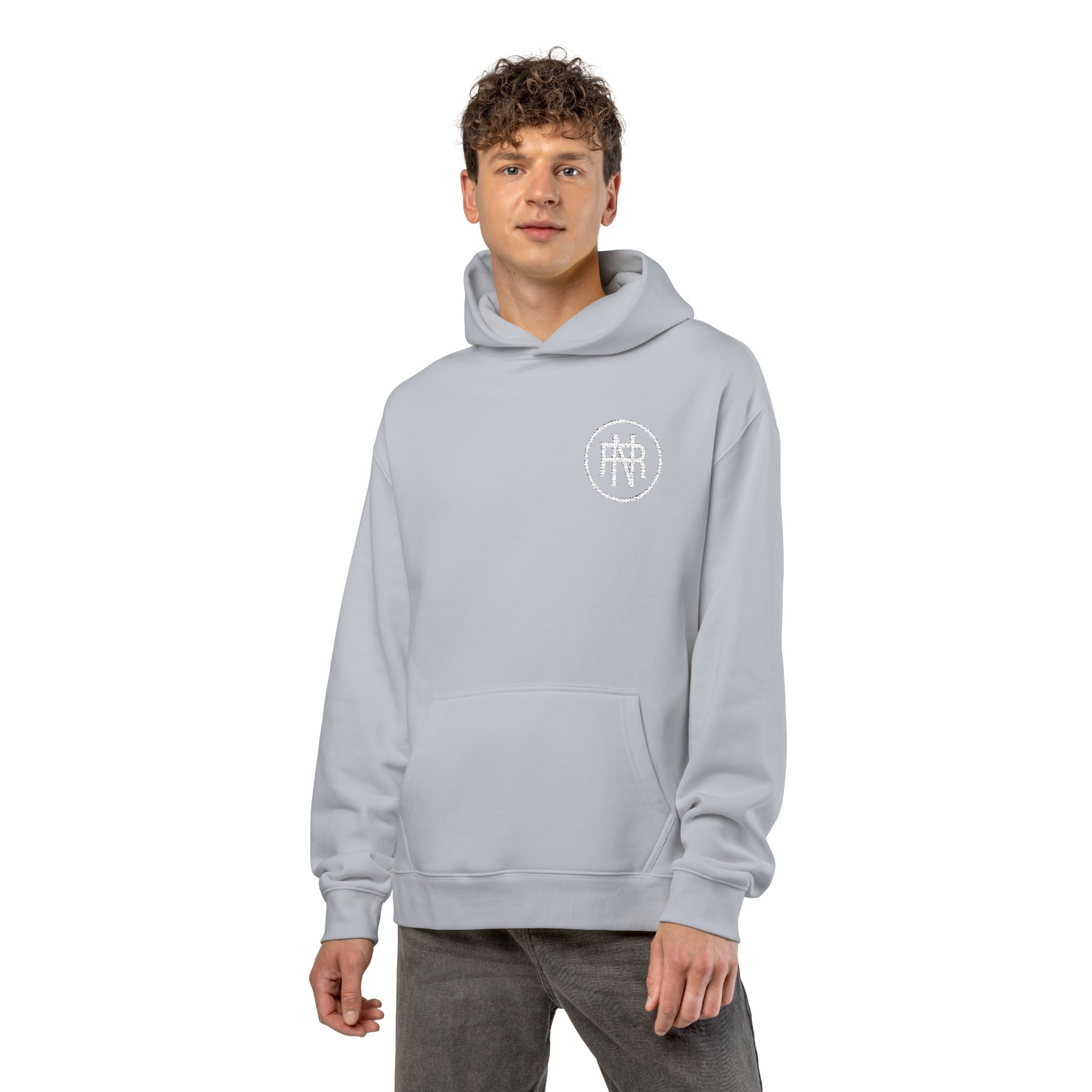 NINE REIGN Monogram Relaxed Hoodie