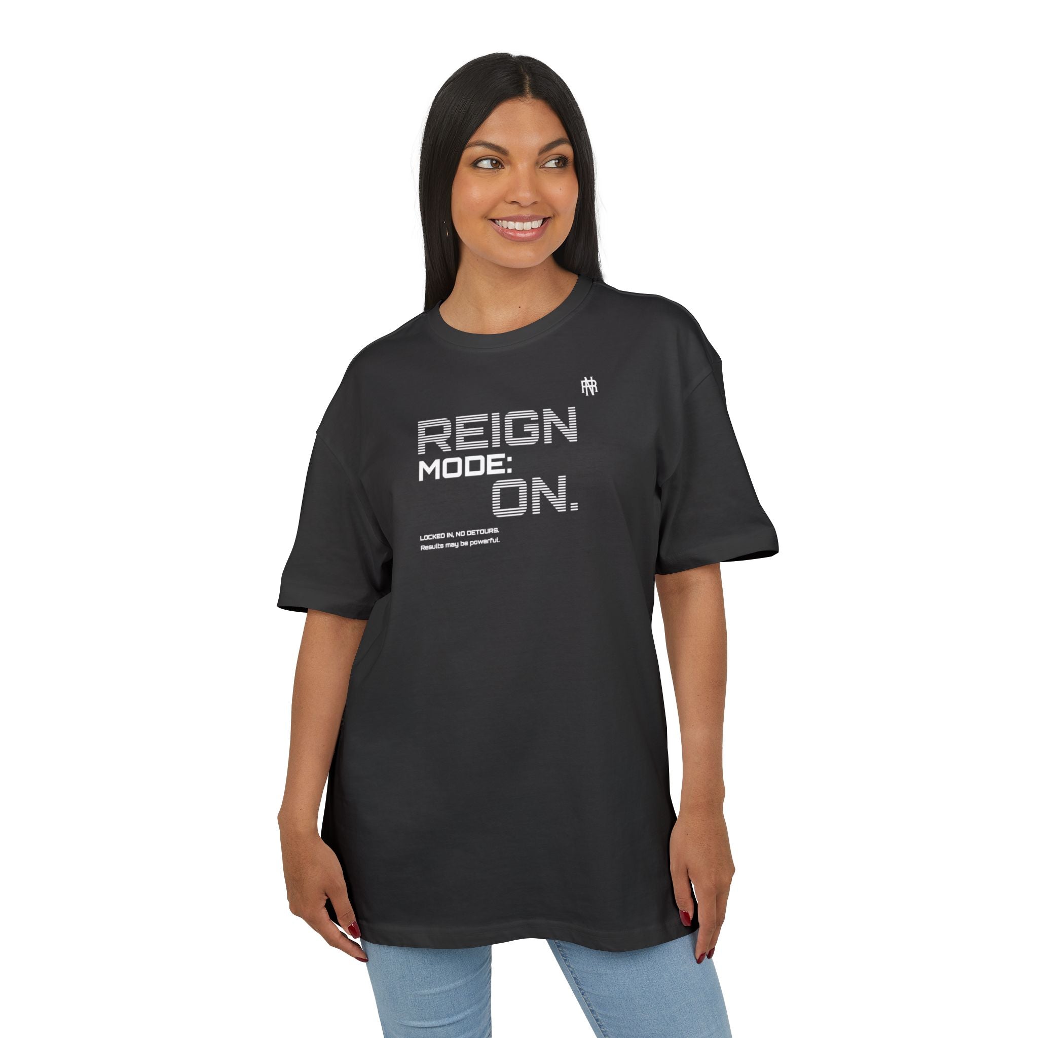 Reign Mode On Tee — Graphic Oversized Streetwear Shirt