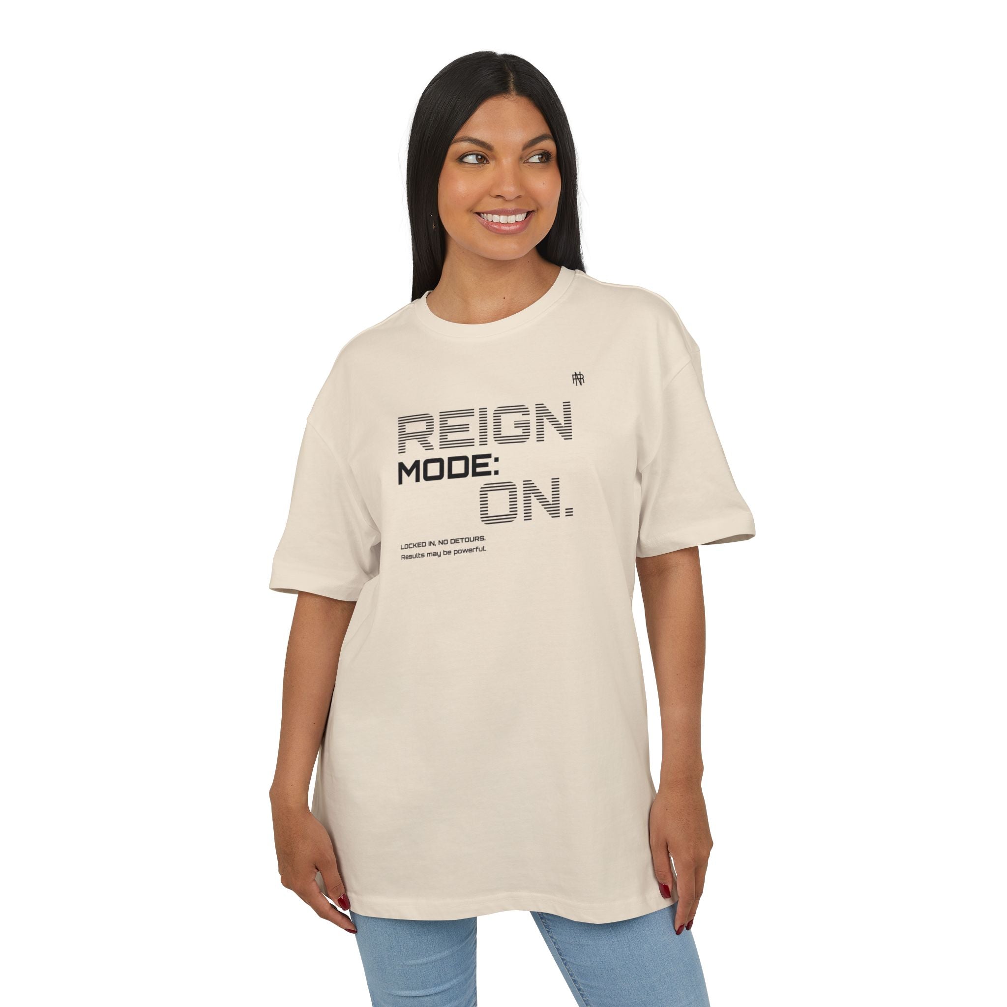 Reign Mode On Tee — Graphic Oversized Streetwear Shirt