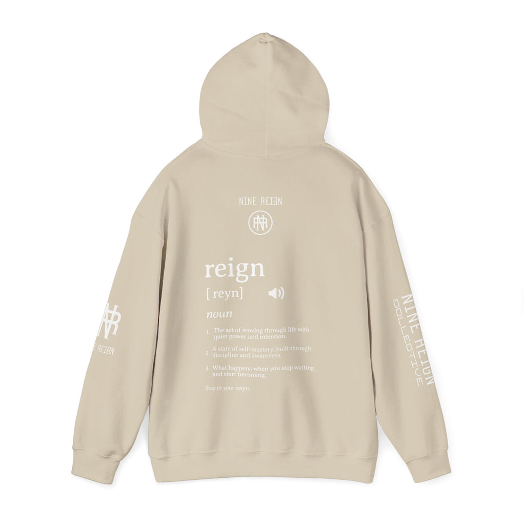 MReign Hoodie — Bold 'Reign' Graphic Hooded Sweatshirt